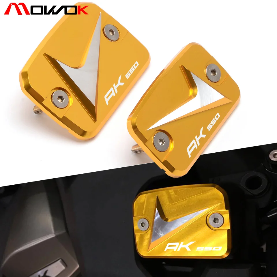 

Motorbike Brake Fluid Reservoir Tank Cap Cover For KYMCO AK550 2017 2018 ak 550 logo