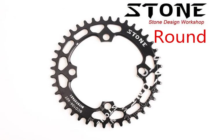 

Round/Oval 104BCD 32T/34T/36T/38T/40T/42T/44T/46T/48T Cycling Chainring MTB Bike Chainwheel Crankset Plate for XT 780 610 SLX670