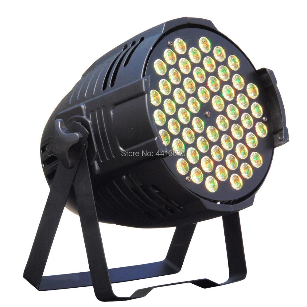 4 шт./лот 54x3 Вт led Par огни RGB 3в1 54x3w прожектор со светодиодами dmx512 Дискотека