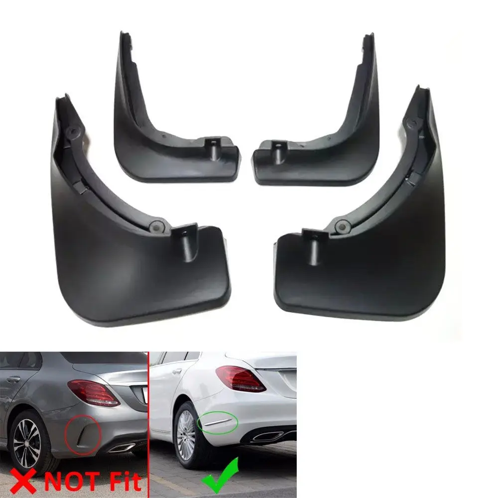 For Mercedes Benz C Class W205 C300 C180 2015 2016 Mudguard Splash