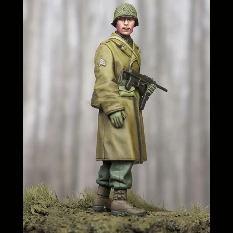

1/35 Scale Unpainted Resin figure U.S. Infantryman