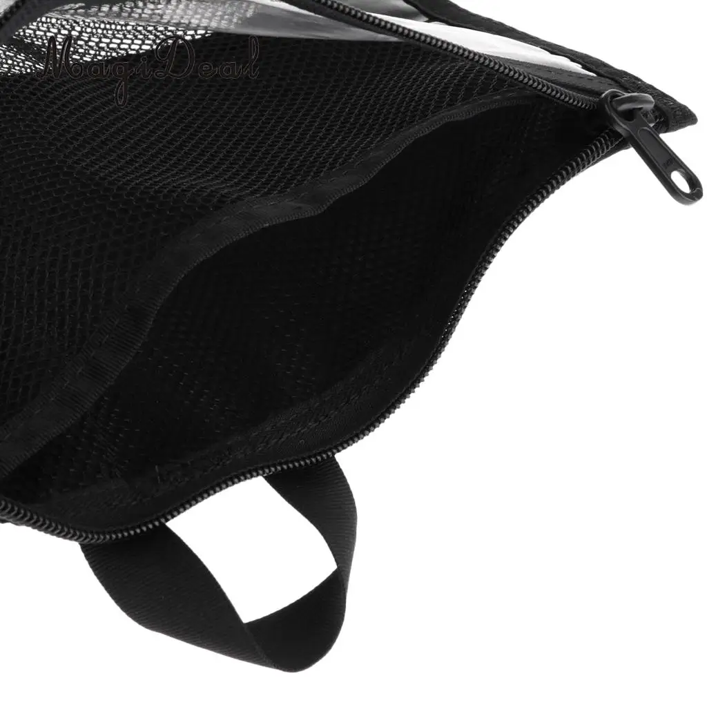 MagiDeal Scuba Diving Kayak Swimming Surfing Snorkel Gear Mesh Bag & Shoulder Strap for Sailing Boating Kayaking Fishing Surfing