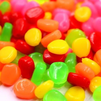 

Hot Selling! 100Pcs/Lot Artificial Soft Baits Fragrant Smell Corn With Corn Smell Carp Fishing Lures Floating Baits