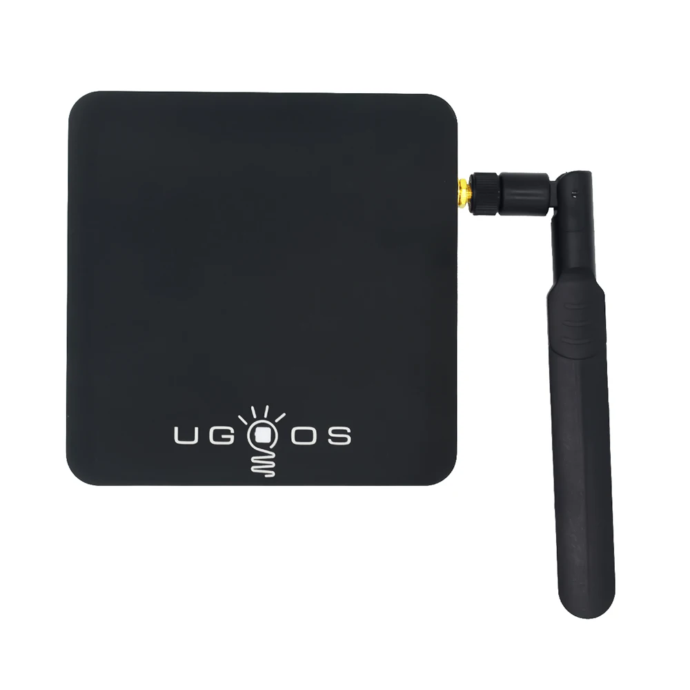 UGOOS AM3 Amlogic S912 Восьмиядерный Смарт Android 7,1 tv Box 2 Гб ОЗУ 16 Гб ПЗУ 2,4 г/5 г WiFi 1000 м LAN Bluetooth 4K HD медиаплеер