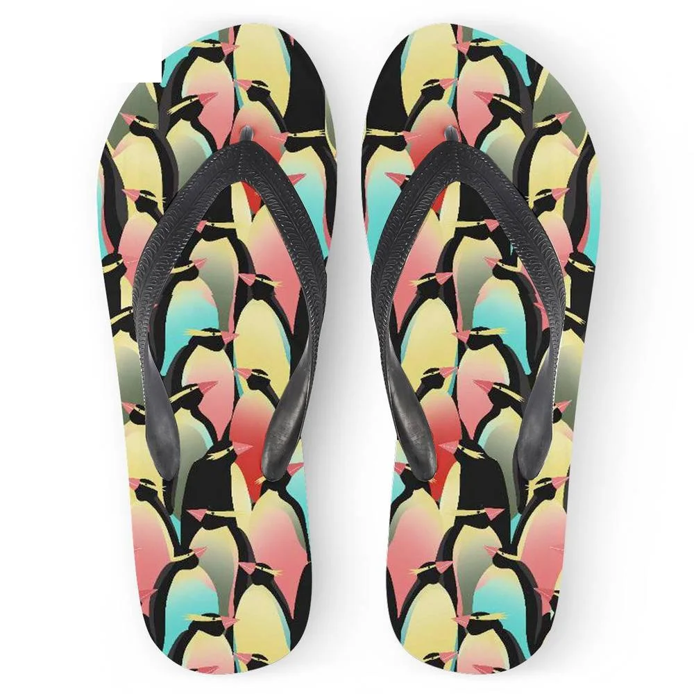 penguin flip flops