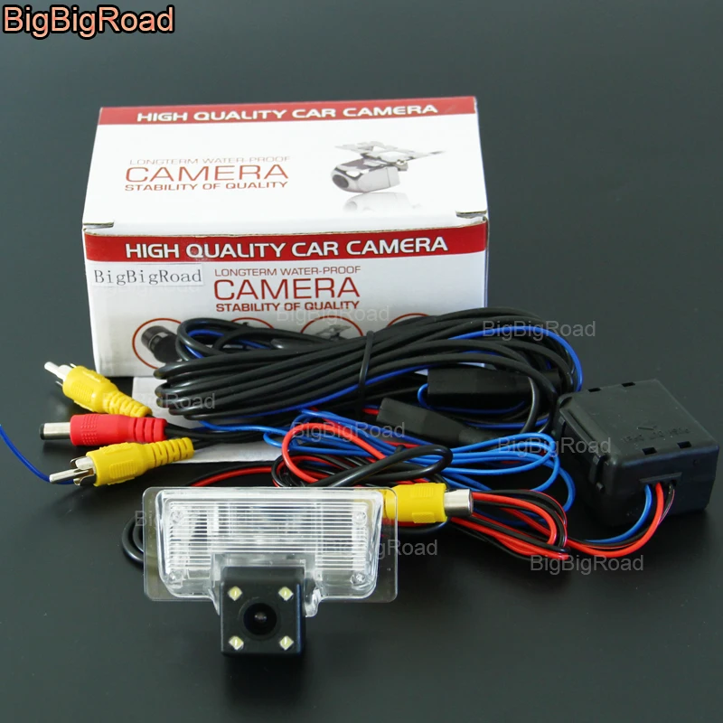 BigBigRoad Car Rear View Reverse Backup Camera with Filter For Nissan