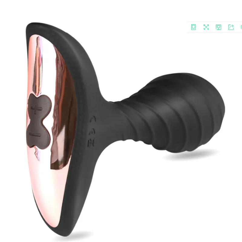 Goede 7 Modus USB Oplaadbare Prostaat Massage Siliconen Geneste Anaalplug Vibrator Butt Plug Anale Speeltjes Voor Mannen Vrouw Masturbatie