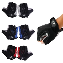 Полупальцевые Нескользящие гель перчатки для велоспорта дышащие велосипедные перчатки мотоциклетные горные дорожные велосипедные перчатки мужские спортивные лыжные перчатки