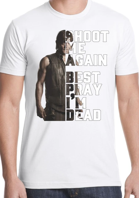 Rejse jeans Ægte 2019 New Summer Style Fashion T-shirt Daryl Dixon T-shirt Walking Dead Twd  Norman Reedus Negan Rick Crossbow Tee Shirt - AliExpress