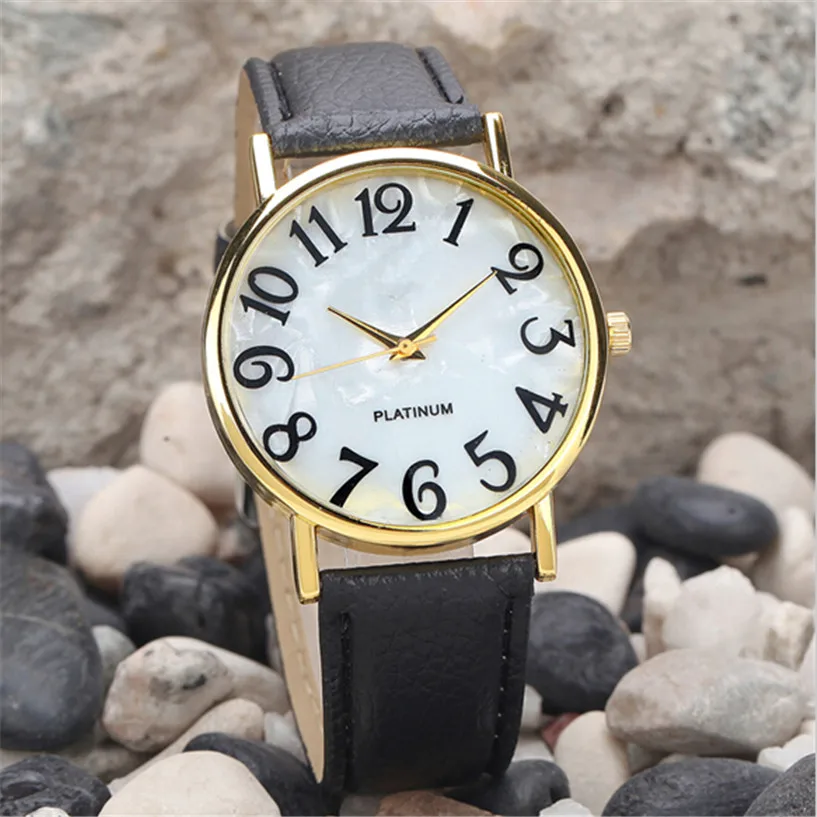 Buy Fabulous Women Retro Digital Dial Leather Band