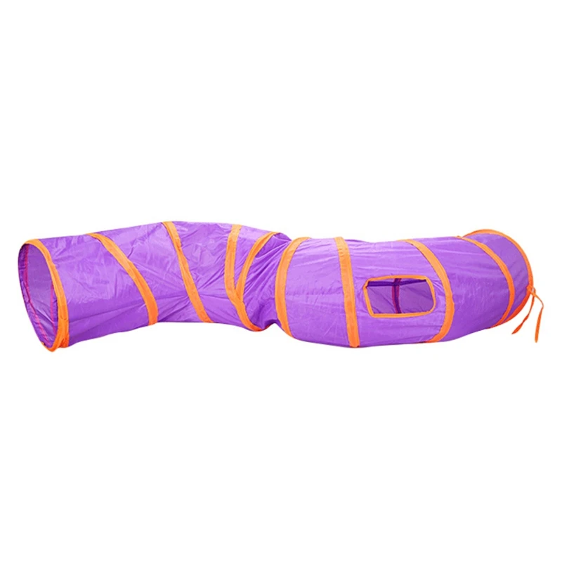 New Funny S Way Cat Tunnel Collapsible Cat Toy Portable Cat Exercise Play Occasion for Indoor Outdoor Supplies New Funny S Way Cat Tunnel Collapsible Cat Toy Portable Cat Exercise Play Occasion for Indoor Outdoor Supplies