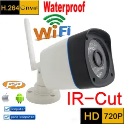 Ip камера 720P hd Wi Fi видеонаблюдения системы водостойкий беспроводной Всепогодный Открытый инфракрасный мини Onvif ИК Ночное Видение Камара