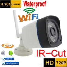 ip camera 720p HD wifi cctv security system waterproof wireless weatherproof outdoor infrared mini Onvif IR Night Vision Camara