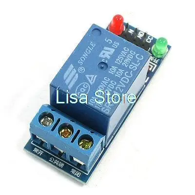 

DC12V 10A 1Channel High Level Trigger Power Relay Module SRD-12VDC-SL-C
