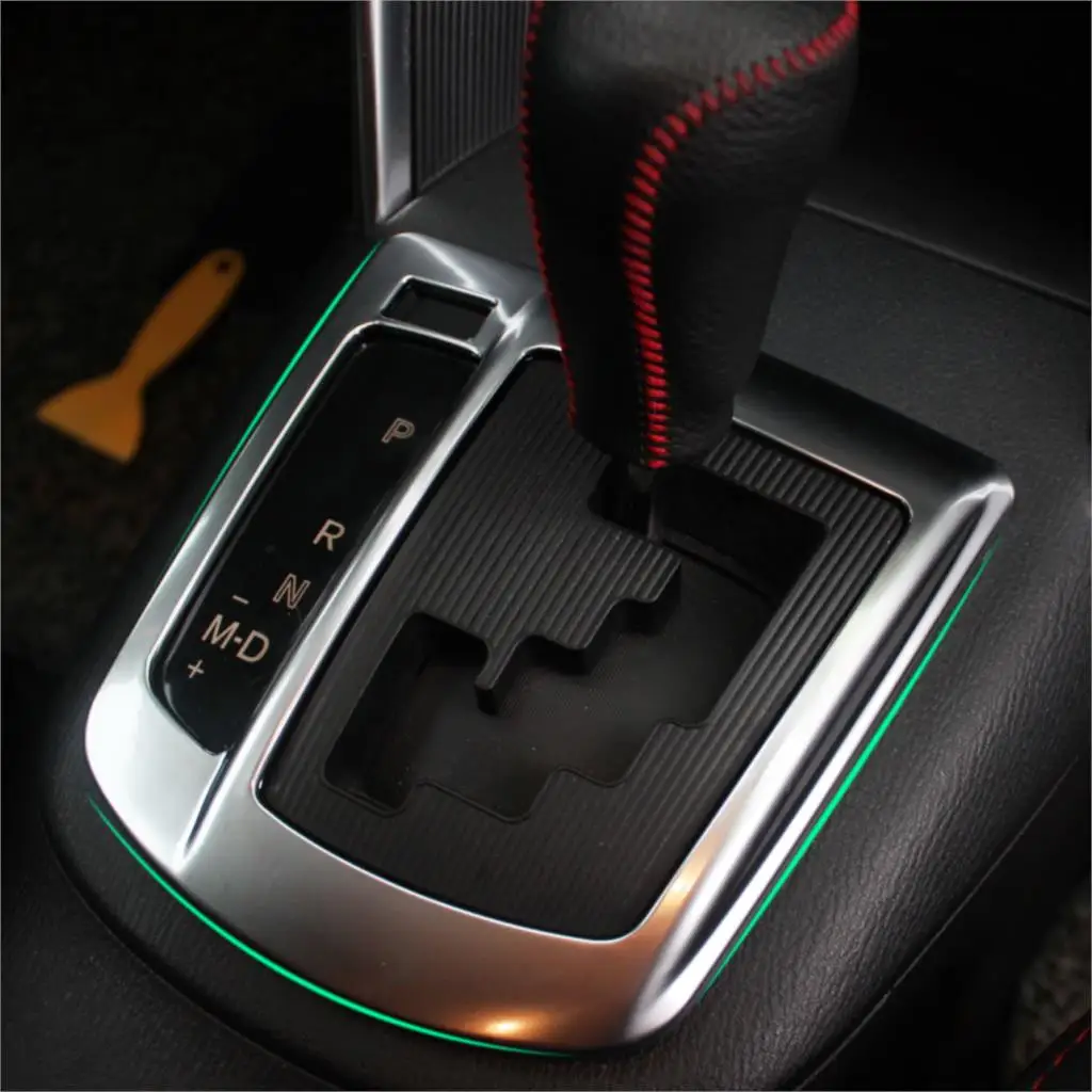 

Car Interior Moldings 1pc New Chrome Center Console AT Gear Shift Box Panel Frame Trim for Mazda CX-5 2013 2014 2015 #Tracking