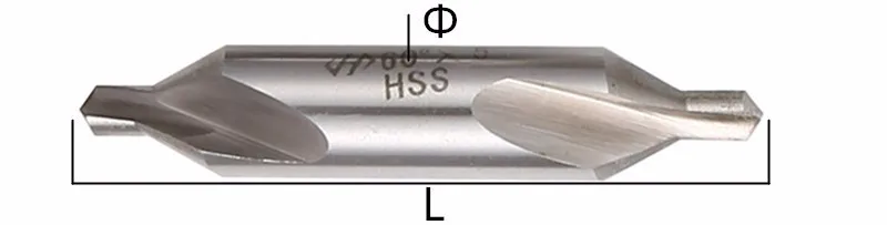 6 шт./компл. электрические HSS Комбинации центровочные сверла зенковки сверло набор токарный станок мельница с углом 60 градусов 5/3/2,5/2/1,5/1 мм