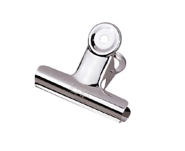 #9521 12 unids/lote 76 mm Grip pinzas para sujetar papeles