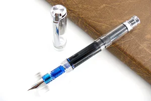 Wingsung 698 Fountain Pen Wing Sung 698 Transparent Piston Fountain Pen Demonstrator Fountain Pen