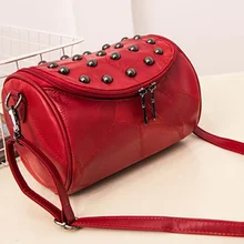 Famous Brand Handbags 2019 Portable European And American Style Rivet Shoulder Bag Trend Party Leather Popular Messenger Bag Famous Brand Handbags 2019 Portable European And American Style Rivet Shoulder Bag Trend Party Leather Popular Messenger Bag