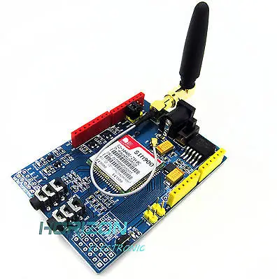 

SIM900 V2.2 Wireless Module GSM GPRS Shield (with SIM card holder)
