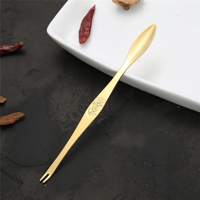 Practical Seafood Crab Lobster Fork Picks Handy Helper Nutcracker Needle Home Party Chicken Accessory Decor Tool 40JY2912