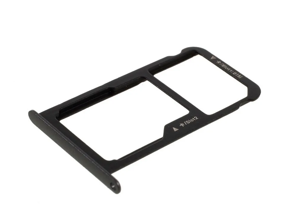 

GZM-parts 1 Piece Mobile Phone Sim Card Reader Tray Socket Slot Holder Replacement For Huawei P8 Lite P9 Lite P10 Lite