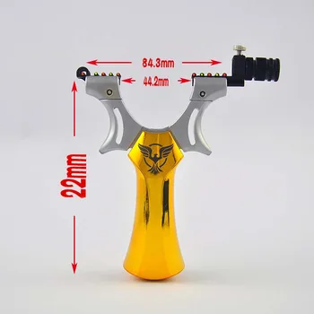

Powerful Zinc Alloy Multiple Sight Systems+Light Slingshot For Hunting Shooting Slingshot+Rubber Band Catapult