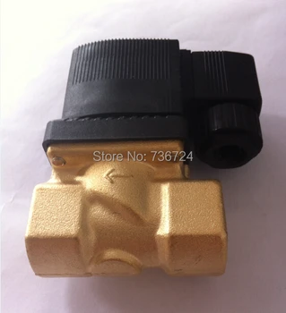 

diaphragm solenoid valve Brass Water Air Oil solenoid valve 3/4" BSPP Threaded