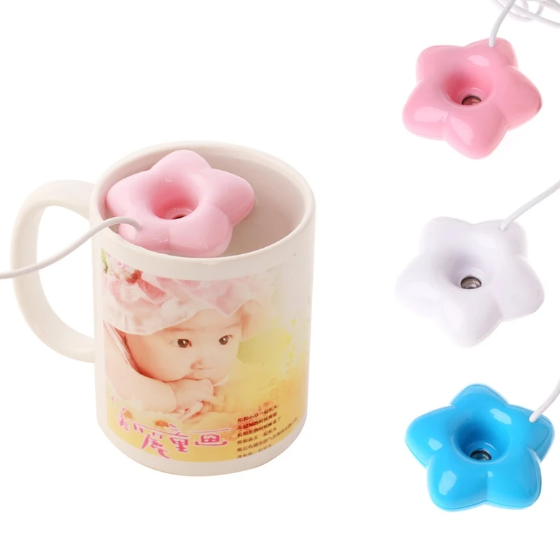Mini USB Donut font b Humidifier b font Air Purifier Aroma Diffuser Home Office font b
