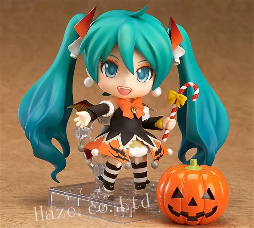

Anime Hatsune Miku Nendoroid Series Halloween 10cm PVC Figure Figurine Model