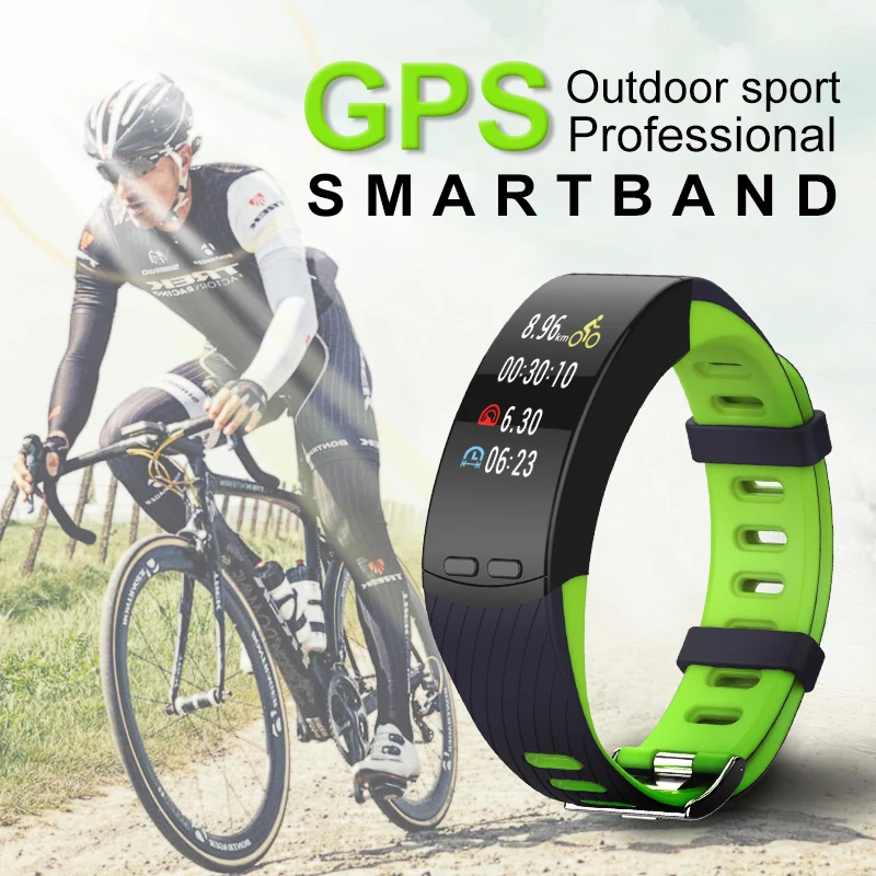 

DEHWSG GPS Smart Bracelet Most Accurate dynamic Heart Rate Monitor Altitude smart band Color Screen For IOS Android PK fitbits