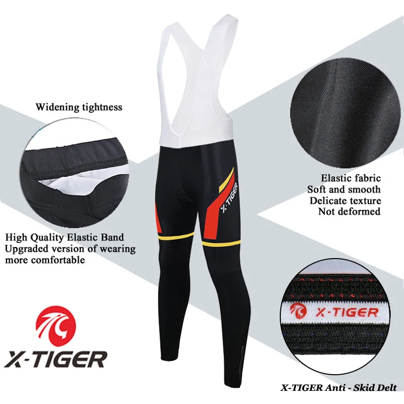 X-Tiger Женский комплект велосипедной одежды с длинными рукавами для велоспорта, трикотажный комбинезон, MTB Одежда для езды на велосипеде, Ropa Ciclismo