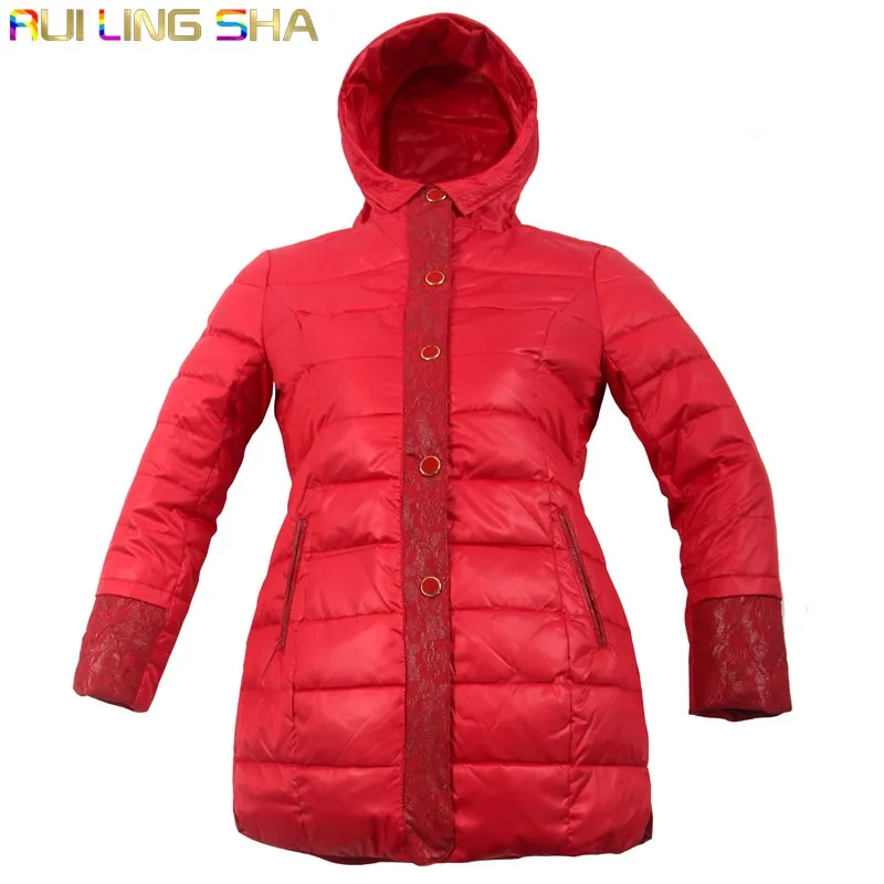 Women\'s Long Regular Parkas Coats Jackets RBS-C LYQ111 0