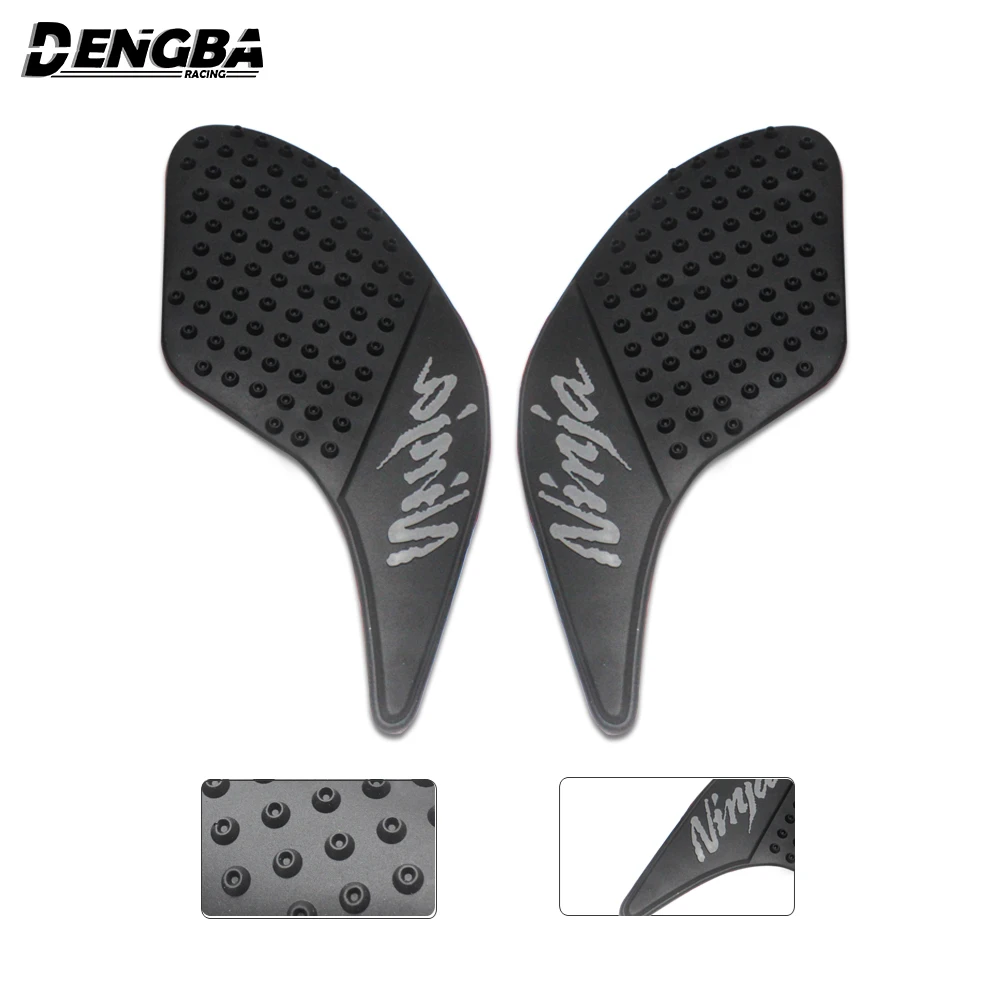

For KAWASAKI Z250 Z300 NINJA 250 300 3M Side Decal Protector Anti Slip Tank Pad Sticker Gas Knee Grip Traction