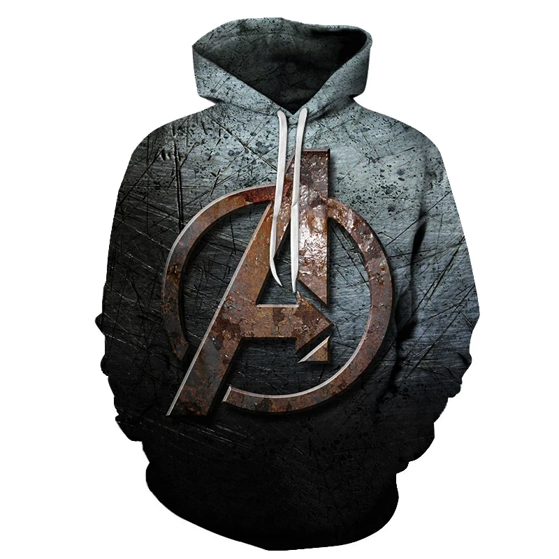 Men Women Avengers Endgame Realm Cosplay Hoodies 3D Pullover Sweatshirt Quantum Realm Superhero Zipper Jacket Costumes wholeasle