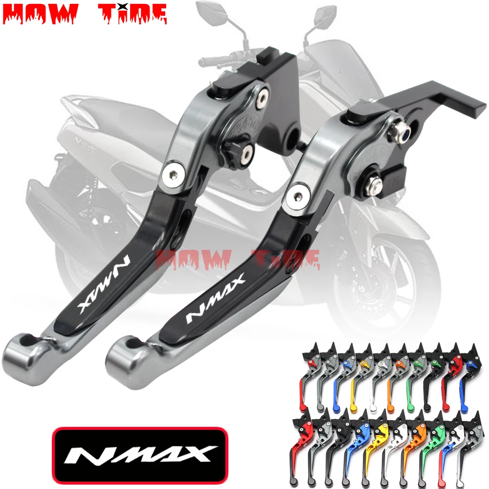 

For YAMAHA NMAX 155 125 NMAX155 NMAX125 N-MAX 155 125 2015-2019 Motorcycle Accessories Folding Extendable Brake Clutch Levers