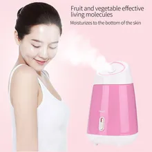 CkeyiN Hot Mist Moisturizing Face Sprayer Humidifier with Auto-power off function Nano Ionic Mist Facial Steamer