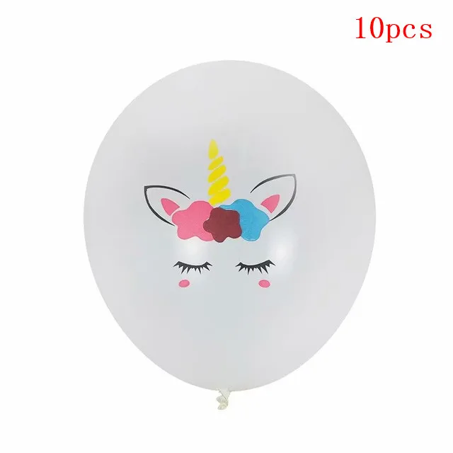 1pc Unicorn Balloons Engagement Wedding Children's Day Birthday Party Decoration Foil Balloon Unicorn Balloon Party Decoration - Цвет: Зеленый