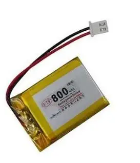 

Free shipping 2pcs/lot 3.7V 503042 503040 453043 800mAh polymer lithium battery li-ion rechargeable battery
