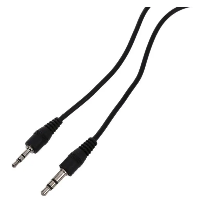 2.5mm Male to 3.5mm Male black Audio Adapter Cable  55cm                                                                      #8