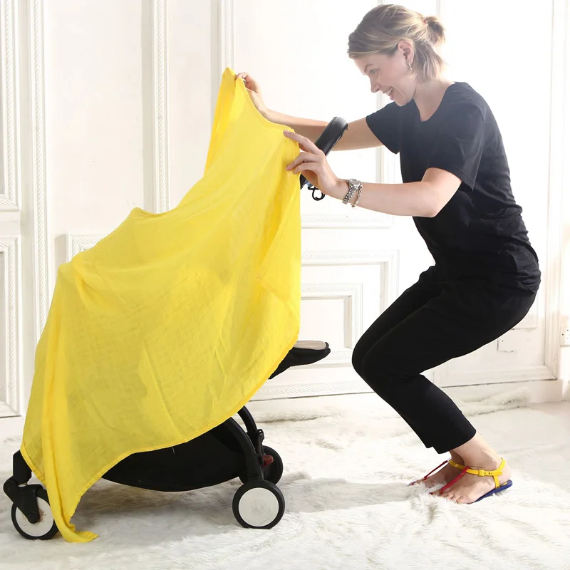 EGMAO Newest Super Soft 70% Bamboo 30% Cotton Musin Swaddle Neweborn 120*120 Inch Muslin Blanket Baby Bath Towel Baby Swaddles