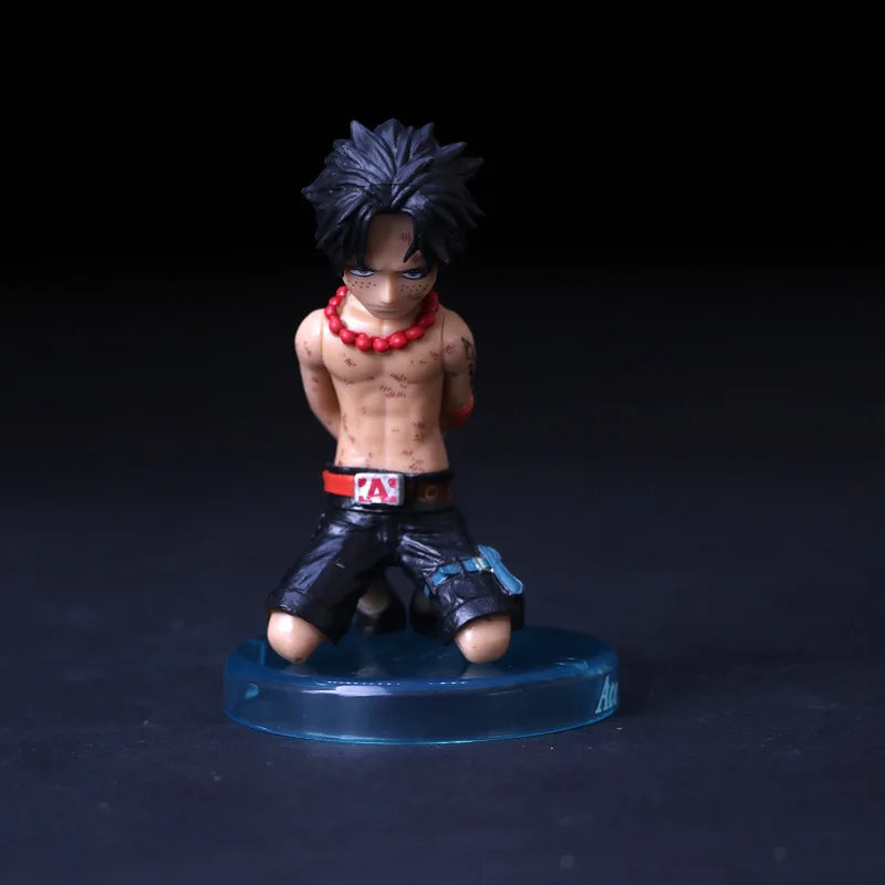 6 шт./компл. одна штука Borsalino Kuzan Akainu Sakazuki Ace Garp мини модель игрушки ПВХ фигурка