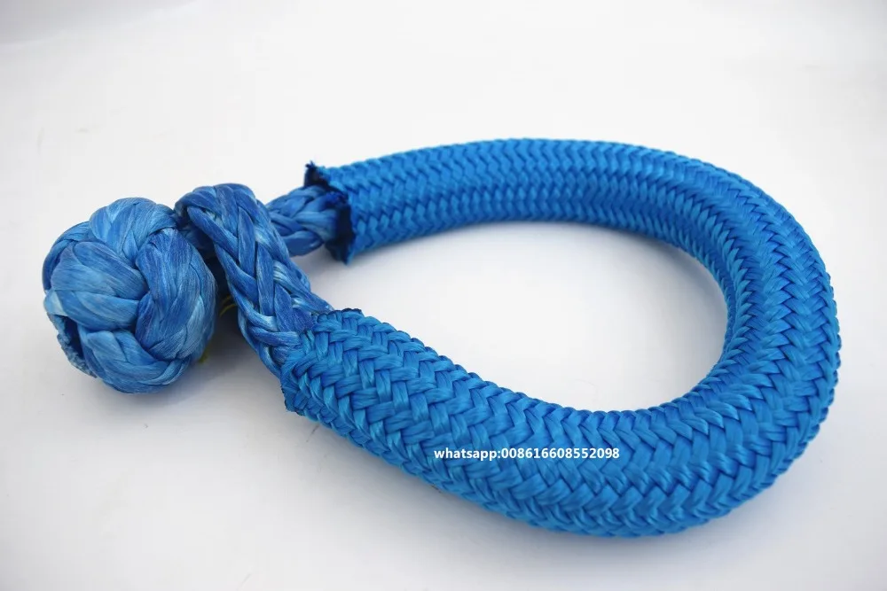 كبير حجم 14 ملليمتر * 150 ملليمتر حبل تكبل ، قطر 30 ملليمتر الاصطناعية تكبل ، UHMWPE لينة تكبل ل الطرق الوعرة ، يخت ، مركبة UTV المراكب الشراعية