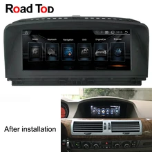 8.8 “Android coche Radios Unidad de navegación GPS pantalla Monitores para BMW e65 E66 2005-2009 730i 735i 740i 745i 750i 760i 730d 745d