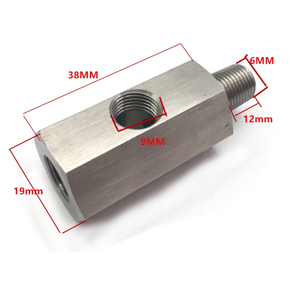Метрический адаптер/Датчик давления масла 1/8 дюйма NPT Female M10 M10X1.0 мужской и женский