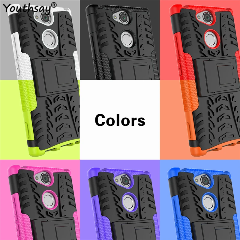 СПС крышка sony Xperia XA2 чехол Armor силиконовый для телефона H3113 H3123 H3133 H4113 H4133|Бамперы| |