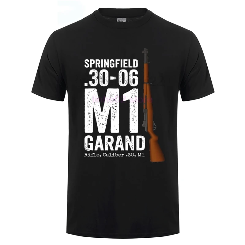 

2019 summer rifle personality T-shirt M1 Garand T Shirt Printed Boys Top Tee Shirt Cotton Top Tee T Shirt Mens