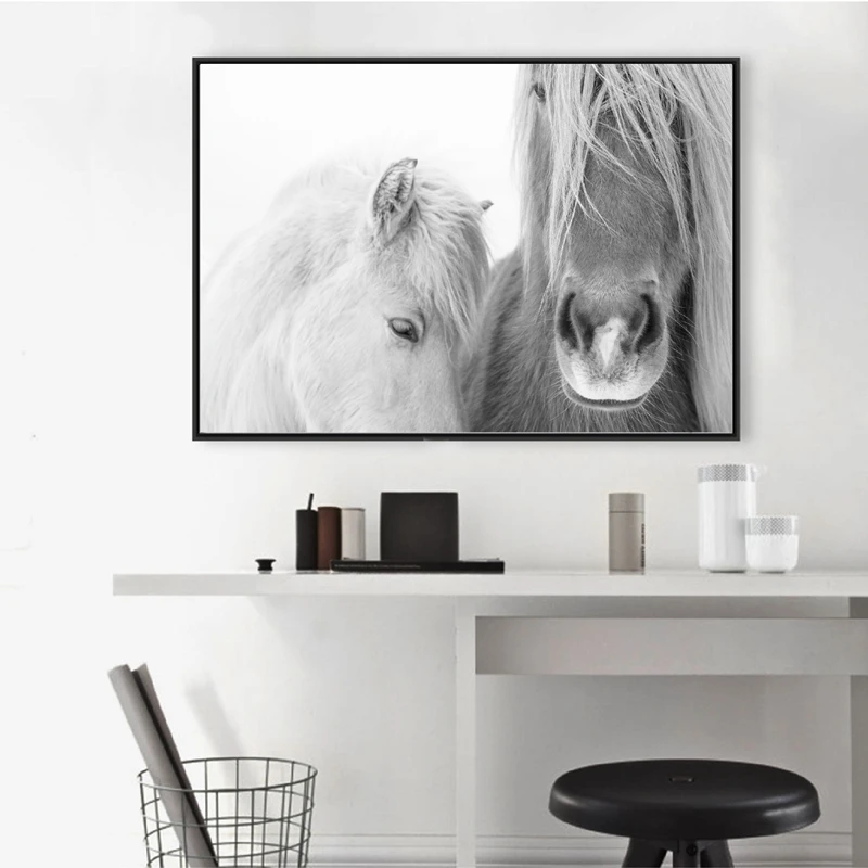Horse Photography Canvas Art Painting Home Decor