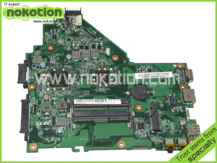 

NOKOTION Laptop Motherboard for Acer aspire 4520 MBRK206006 DA0ZQPMB6C0 E450 cpu DDR3 Mainboard Mother boards
