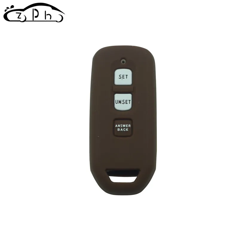 Силиконовый чехол для ключей с 3 кнопками мотоцикла скутера FOB Chiave Honda New Vario 125 Scoopy